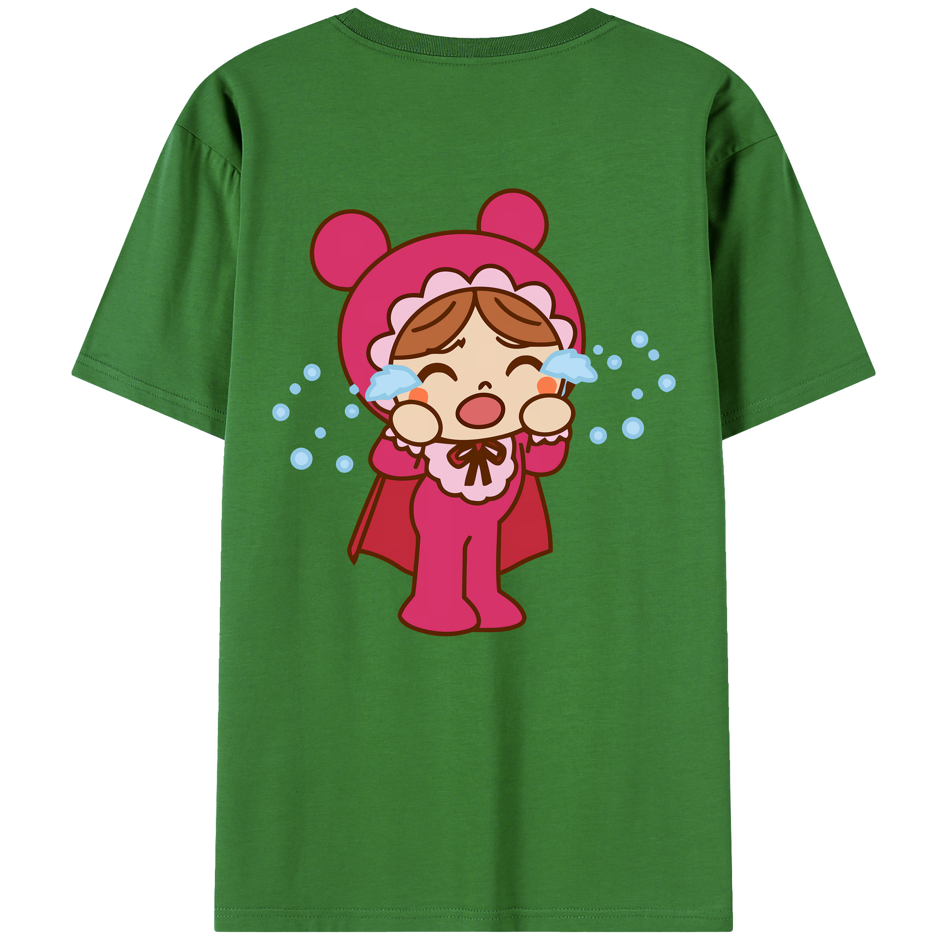 （画像用） アンパンマン Anpanman レディース半袖Tシャツ(バックプリント)